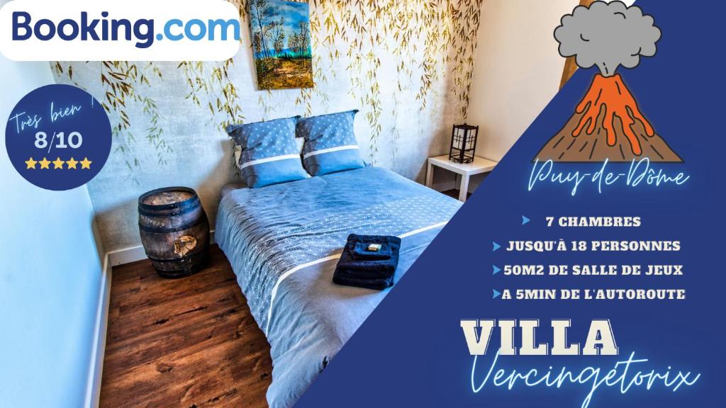 Villa Villa Vercingétorix à 5 min du Zénith d'Auvergne 9 Boulevard du Chauffour 63540 Romagnat