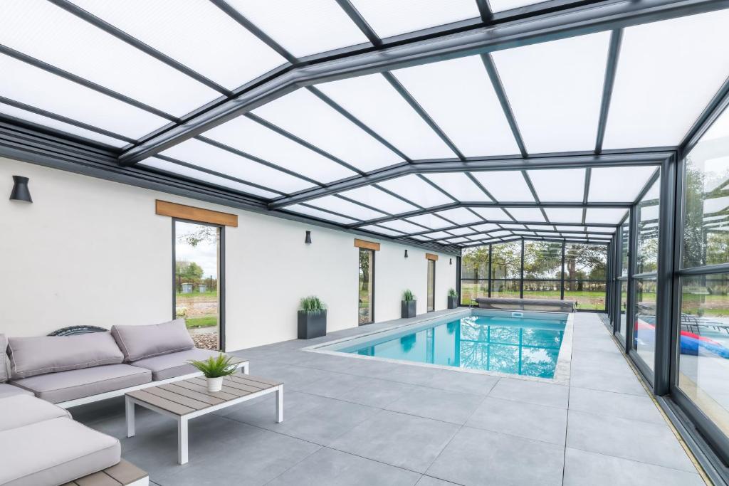 Villa Vitriccia 4 pers piscine chauffée 4 min à pieds plage Pinarello 20144 Sainte-Lucie-de-Porto-Vecchio