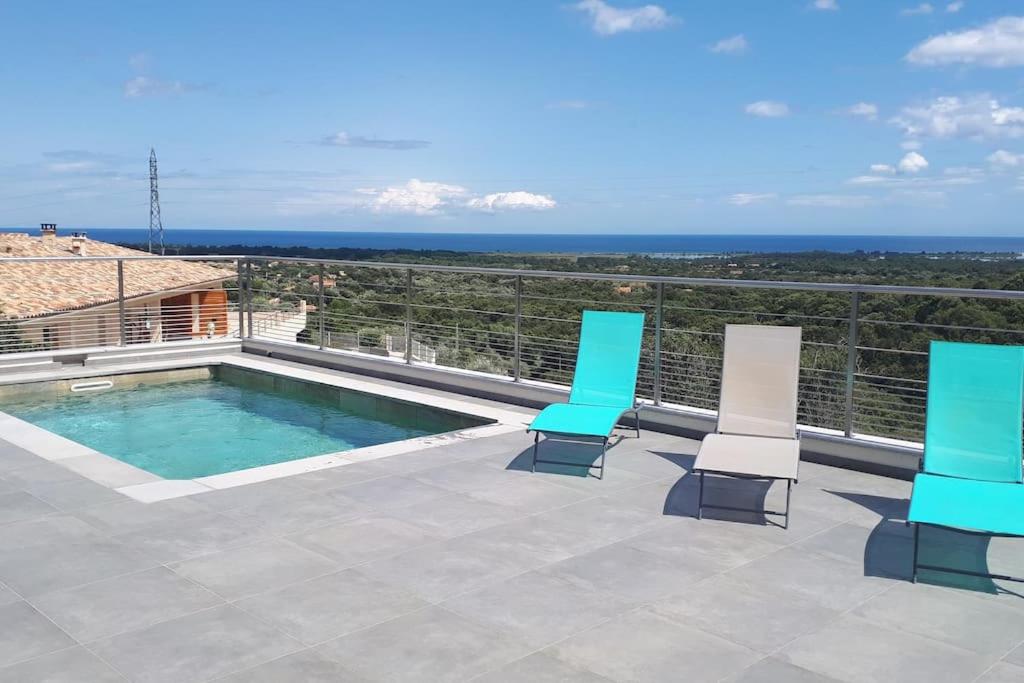 Villa vue mer - piscine privée - Solenzara Route de Cavone, 20240 Ventiseri