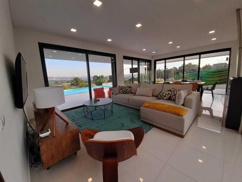 Villa White Lagoon, 6 guests, 2 bathrooms, heated private pool, amazing view, fully Equiped !