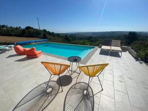 Villa White Lagoon, 6 guests, 2 bathrooms, heated private pool, amazing view, fully Equiped !