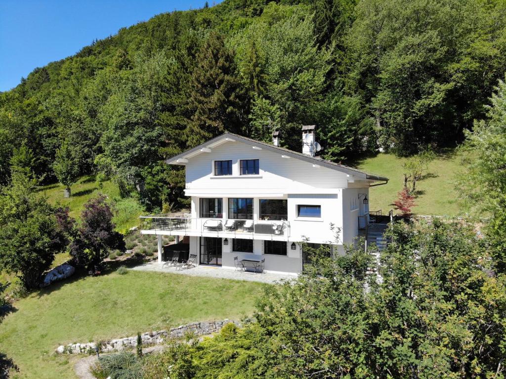 Villa Vue exceptionnelle sur lac d'Annecy et Montagnes 30 Sentier de la Frasse 74290 Menthon-Saint-Bernard