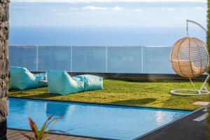 With pool and superb sea view - Villa Candelária