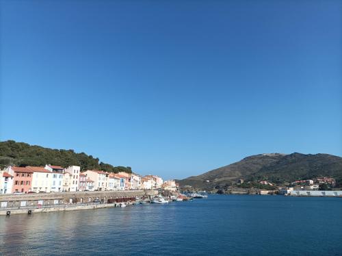 Vue époustouflante Mer Montagne Port-Vendres france