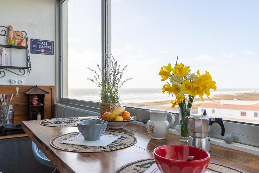 Appartement Vue imprenable sur l'ocean pour 2 adultes des Mauves grand Large 1, 30, 85270 Plage-des-Demoiselles