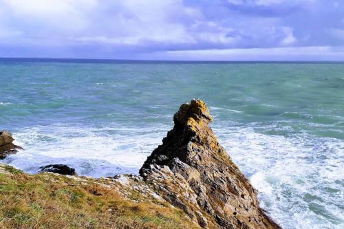 Vue mer pour une escale en baie du Mt-St-Michel Cherrueix france