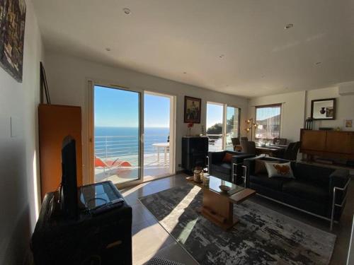 Appartement Vue mer.Tranquilité.Cap d'Ail à 10 mn de MONACO Sentier de la Source Cap d\'Ail
