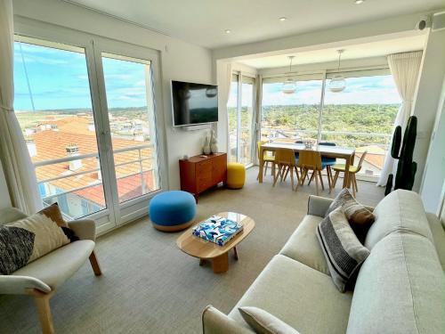 Appartement Vue superbe sur l’océan, la plage à vos pieds ! Résidence Côte Basque -Tour Bateau 771 Boulevard de la Dune Soorts-Hossegor