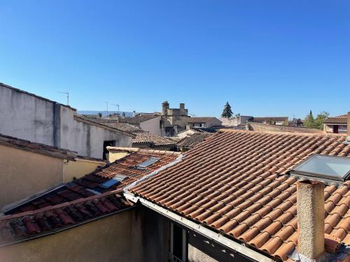 Vue sur les toits l’Isle sur la Sorgue LʼIsle-sur-la-Sorgue france