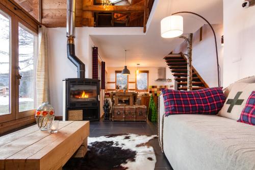 Chalet Warm & Cosy 3BR Chalet w/ Fireplace in Nature 412 Route de Taconnaz Les Houches