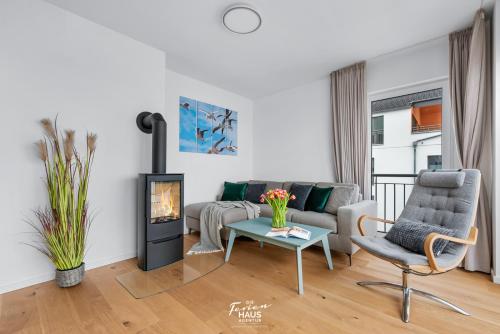 Appartement Watt'n Blick Strandpromenade 4 Olpenitz