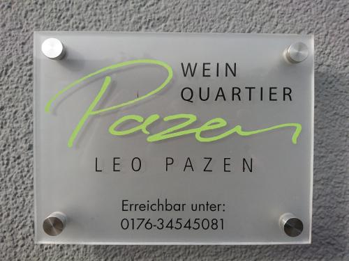 B&B / Chambre d'hôtes Wein-Quartier Leo Pazen In der Löhn 31 Zeltingen-Rachtig