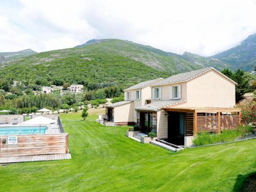 Welcoming villas with swimming pool near Saint-Florent on Cap Corse Farinole france