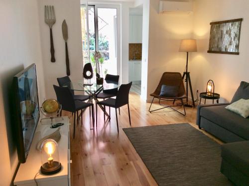 Appartement WHome Modern 1-Bed with AC & private Terrace Rua Carlos Ribeiro 1 Droite Lisbonne