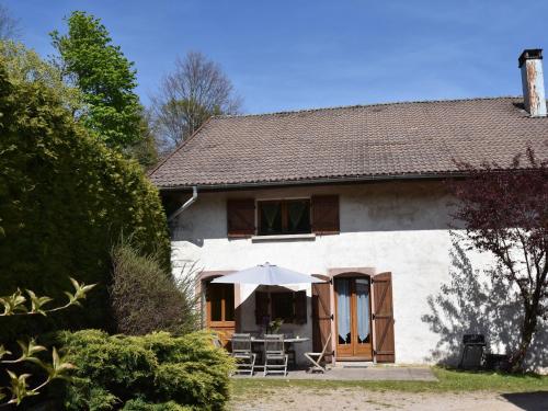 wing of a farm in the centre of the Ballon des Vosges Saulxures-sur-Moselotte france