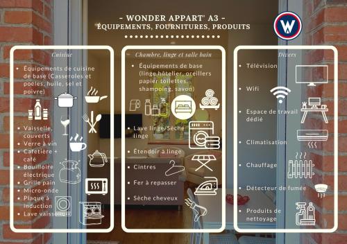 Wonder Appart' -A3- Grand Duplex Toulouse france