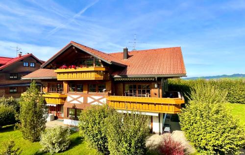 Wunderschöne Wohnung mit Balkon und Blick auf die Alpen Oberstaufen allemagne