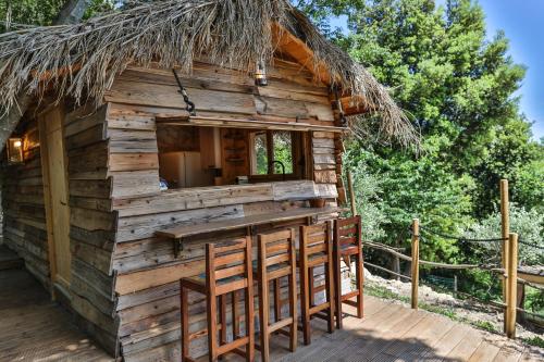 Tente de luxe Yourte Mongole vue mer - expérience UNIQUE 510 Chemin de Toscane Inférieur Èze