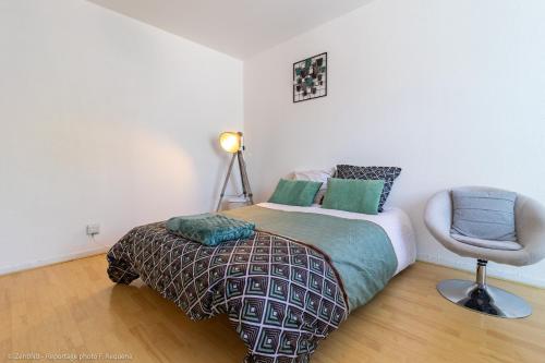 Appartement ZenBNB - L'émeraude - Beautiful Studio Apartment - Near Tram Station for Geneva 40 Rue du Salève Annemasse