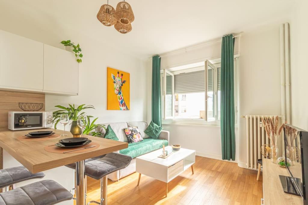 Appartement ZenBNB / Safari / 3 Personnes / 5 secondes du Tram 9 Rue de Genève, 74100 Ambilly